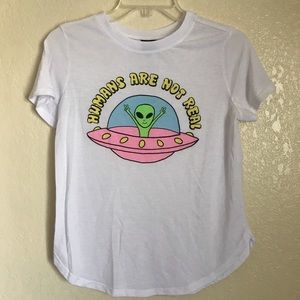 Humans Are Not Real T-Shirt